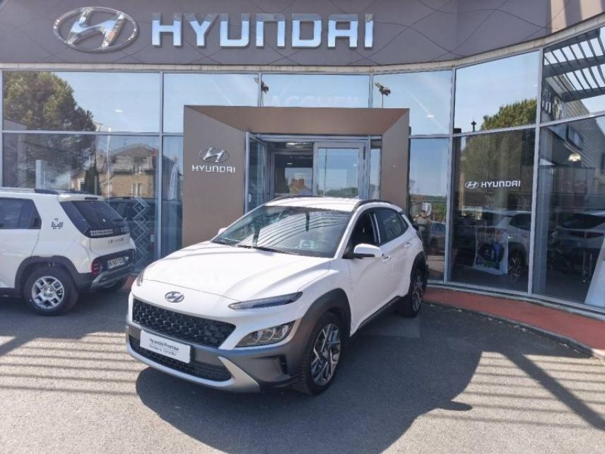 19100 : Hyundai Brive-la-Gaillarde - Garage Pouget - HYUNDAI Kona - Kona - Atlas White - Traction - Hybride : Essence/Electrique