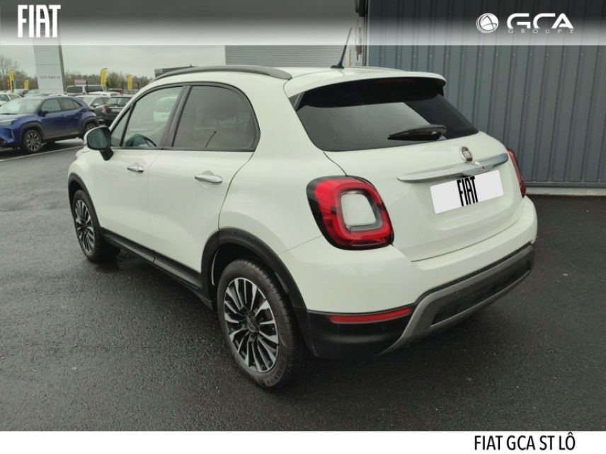 50000 : Hyundai Saint-Lô - GCA - FIAT 500X - 500X - Blanc Gelato pastel - Traction - Essence