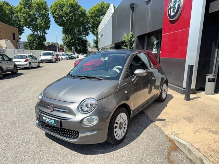 04100 : Hyundai Manosque - Pedinielli - FIAT 500 SERIE 9 EURO 6D-FULL Dolcevita - 500 II - Gris - Boîte manuelle - Essence sans plomb