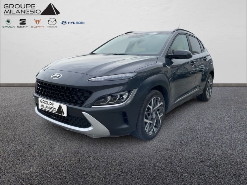 13290 : Hyundai Aix en Provence - Cap Milanesio - HYUNDAI KONA HYBRID Creative - KONA HYBRID (10/2020-04/2023) - Gris - Automate sequentiel - Essence / Courant électrique