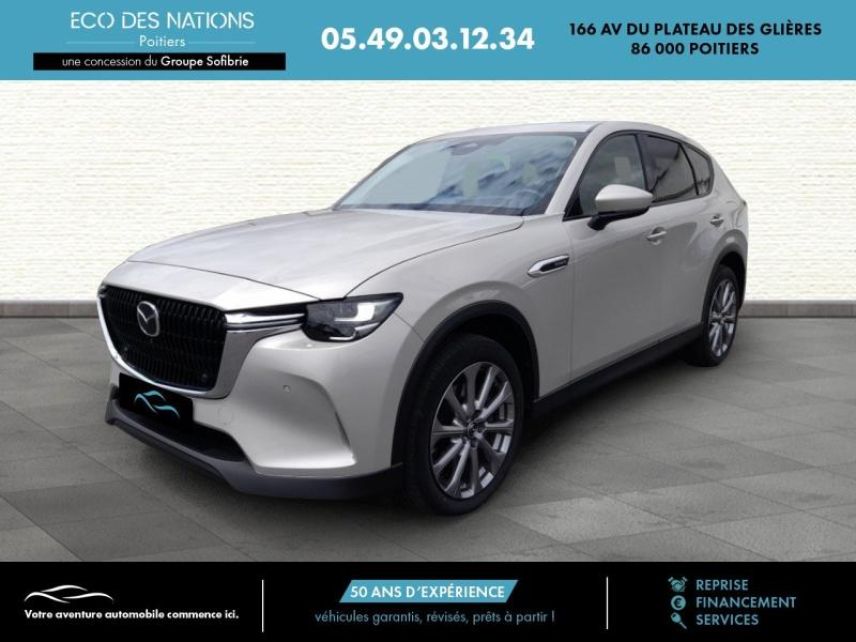 86000 : Hyundai Poitiers - Eco des Nations - MAZDA CX-60 - CX-60 - Gris - Transmission intégrale - Hybride rechargeable : Essence/Electrique