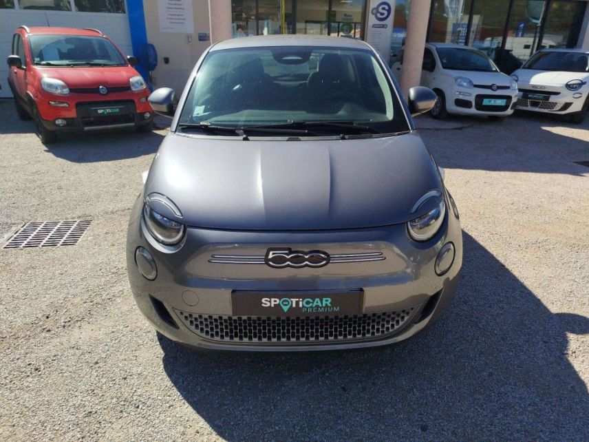 04100 : Hyundai Manosque - Pedinielli - FIAT 500e BERLINE MY22 SERIE 1 STEP 2 Action Plus - 500 III - Gris - Automate à fonct. Continu - Courant électrique