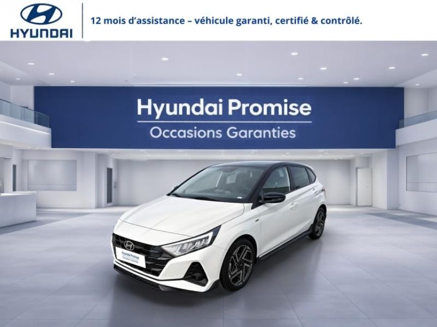 29200 : Hyundai Brest - Iroise Automobiles - HYUNDAI i20 - i20 - Atlas White/Toit+rétros Black - Traction - Essence