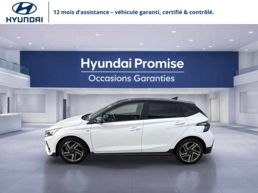 29200 : Hyundai Brest - Iroise Automobiles - HYUNDAI i20 - i20 - Atlas White/Toit+rétros Black - Traction - Essence