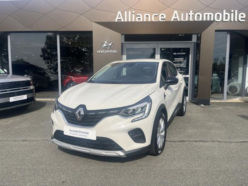 28600 : Hyundai Chartres - Alliance Automobile - RENAULT Captur - Captur - Blanc Albatre - Traction - Essence