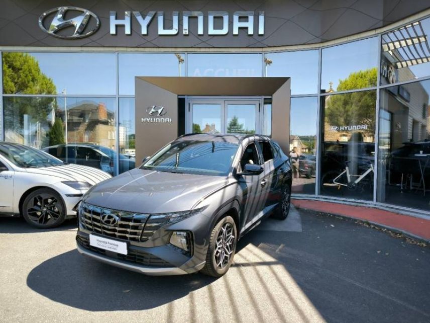 19100 : Hyundai Brive-la-Gaillarde - Garage Pouget - HYUNDAI Tucson - Tucson - Dark Knight Métal - Traction - Hybride : Essence/Electrique