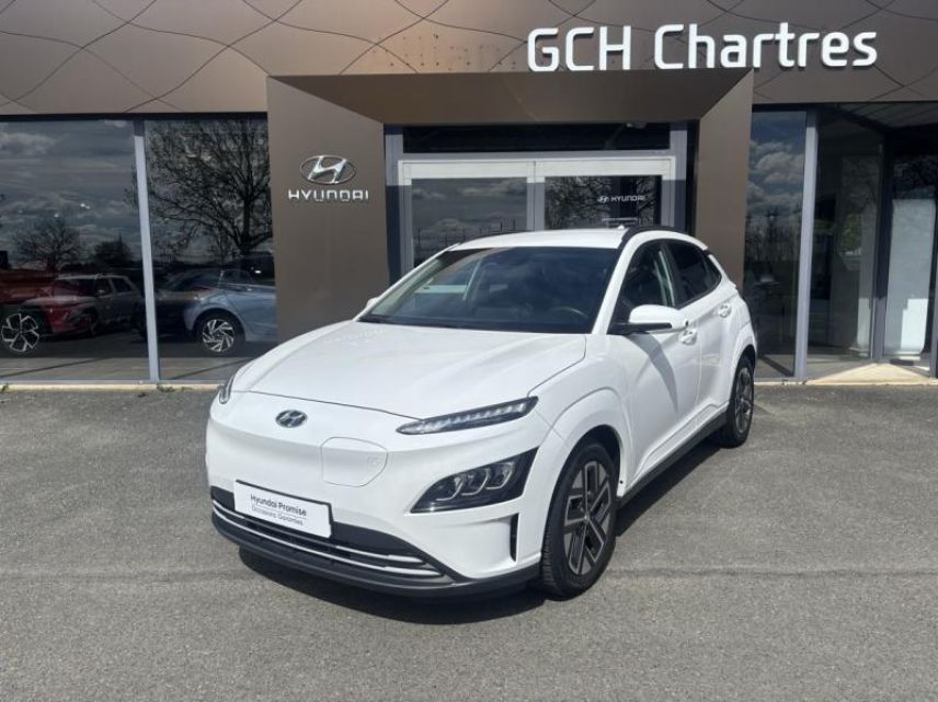 28600 : Hyundai Chartres - GCA - HYUNDAI Kona - Kona - Serenity White Métal - Traction - Electrique