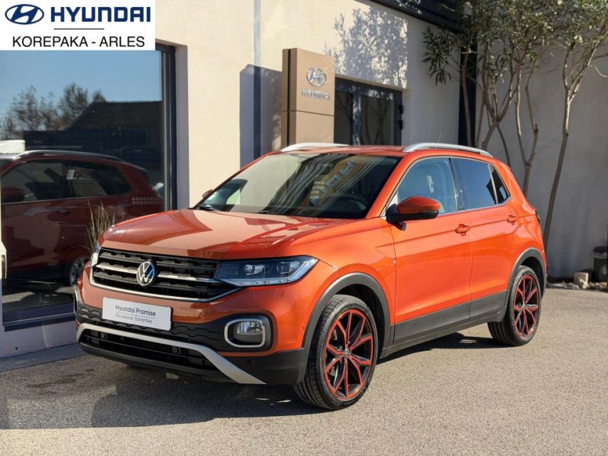 13200 : HYUNDAI Arles - Lexa Automobile - VOLKSWAGEN T-CROSS Carat - T-CROSS - Orange - Automate sequentiel - Essence sans plomb