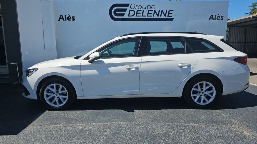 30100 : Hyundai Alès - Auto Hall - SEAT LEON SPORTSTOURER Business - LEON IV - Blanc - Automate sequentiel - Diesel