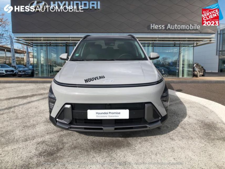 51100 : Hyundai Reims - HESS Automobile - HYUNDAI Kona - Kona - Cyber Gray métallisé - Traction - Hybride : Essence/Electrique