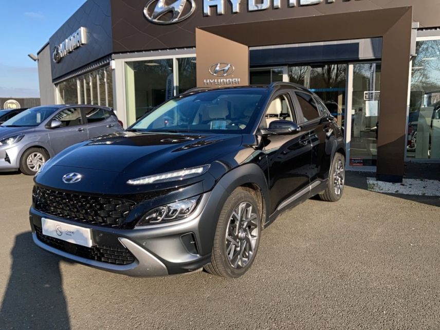 49070 : Hyundai Angers - Oceane Automobiles - HYUNDAI KONA HYBRID Executive - KONA - Noir - Automate sequentiel - Essence / Courant électrique