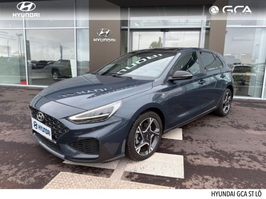 50000 : Hyundai Saint-Lô - GCA - HYUNDAI i30 - i30 - Teal Blue Métal - Traction - Essence/Micro-Hybride