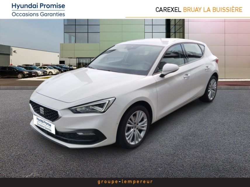 62700 : Hyundai Bruay-La-Buissière - Groupe Lempereur - SEAT Leon - Leon - Blanc Candy - Traction - Essence