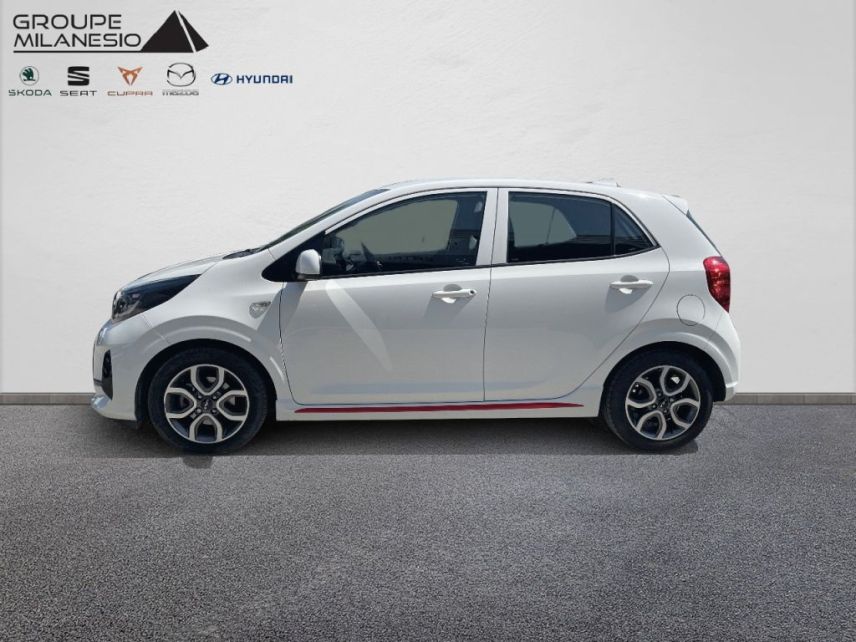 13290 : Hyundai Aix en Provence - Cap Milanesio - KIA PICANTO GT Line - PICANTO III - Blanc - Boîte manuelle - Essence sans plomb