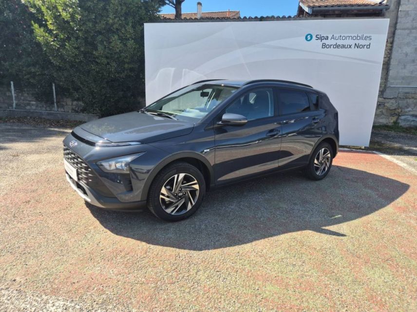 33110 : Hyundai Bordeaux Nord Le Bouscat - Sipa Automobiles - HYUNDAI BAYON Intuitive - BAYON (03/2021-05/2024) - AURORA GREY - Boîte manuelle - Essence sans plomb