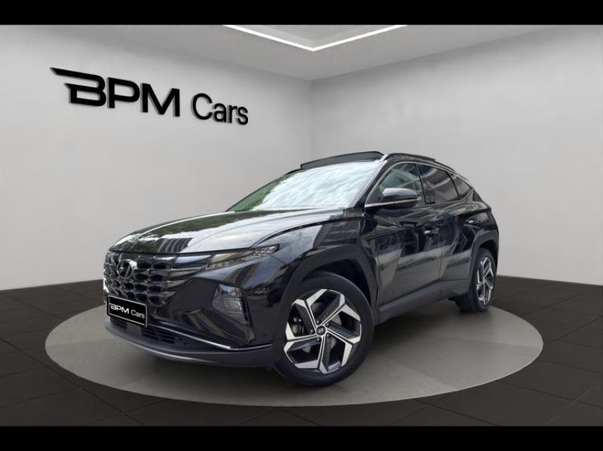 75013 : Hyundai Paris 13 - BPM Cars - HYUNDAI Tucson - Tucson - Dark Knight Métal - Transmission intégrale - Hybride rechargeable : Essence/Electrique