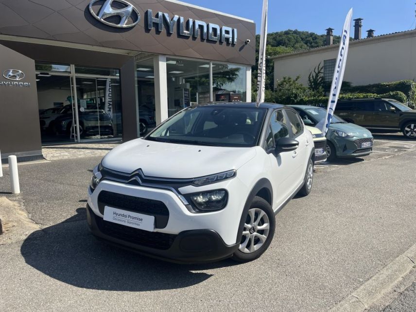 38200 : Hyundai Vienne - Groupe Central Autos - CITROEN C3 Feel Pack - C3 III - Blanc - Boîte manuelle - Essence sans plomb