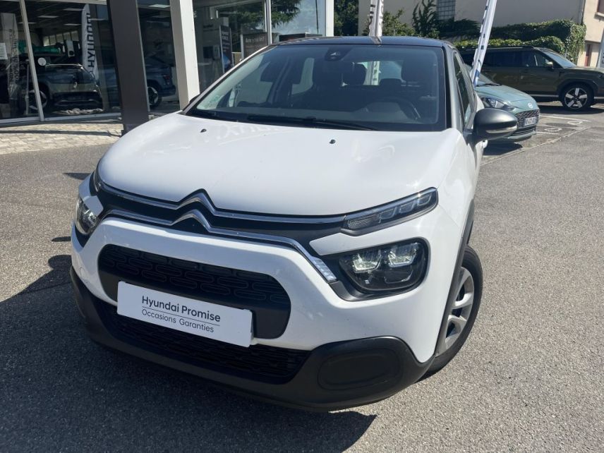 38200 : Hyundai Vienne - Groupe Central Autos - CITROEN C3 Feel Pack - C3 III - Blanc - Boîte manuelle - Essence sans plomb