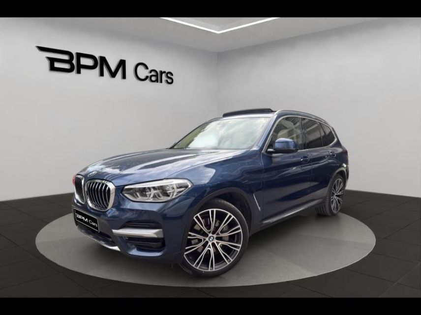 75013 : Hyundai Paris 13 - BPM Cars - BMW X3 - X3 - Phytonicblau - Transmission intégrale - Hybride rechargeable : Essence/Electrique