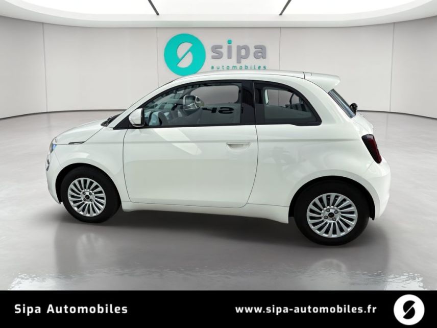 33140 : Hyundai - Sipa Automobiles – Bordeaux Sud - Villenave d’Ornon - FIAT 500e BERLINE Nouvelle 500 - 500 III ELECTRIQUE - Bossanova White - Automate à fonct. Continu - Courant électrique