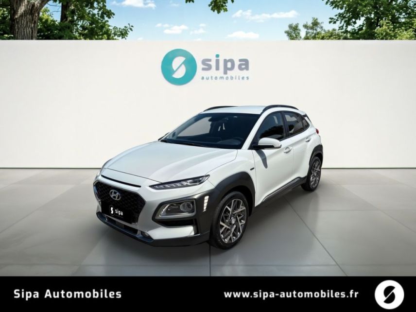 33110 : Hyundai Bordeaux Nord Le Bouscat - Sipa Automobiles - HYUNDAI KONA HYBRID Executive - KONA - CHALK WHITE - Automate sequentiel - Essence / Courant électrique