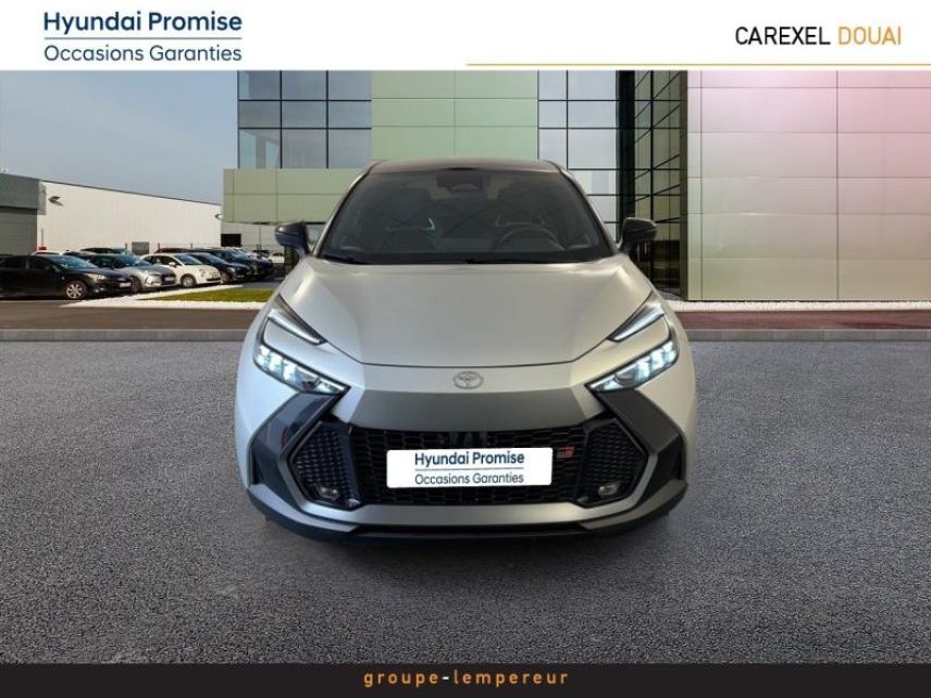 59187 : Hyundai Douai - Groupe Lempereur - TOYOTA C-HR - C-HR - Gris Chrome métallisé bi-ton - Transmission intégrale - Hybride : Essence/Electrique