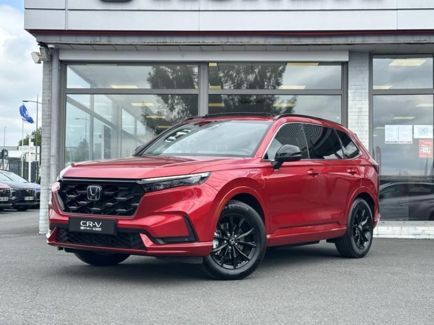 57200 : Hyundai Sarreguemines - Theobald Automobiles - HONDA CR-V - CR-V - Rouge Cristallin Premium métallisée - Traction - Hybride rechargeable : Essence/Electrique