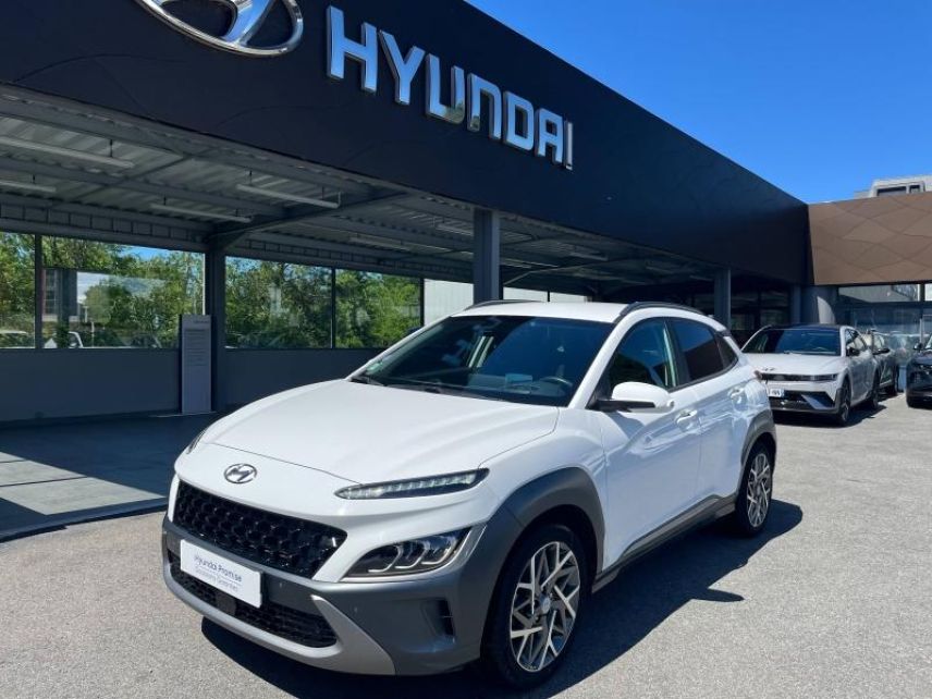 64100 : Hyundai Bayonne - Oceanic Auto - HYUNDAI Kona - Kona - Atlas White - Traction - Hybride : Essence/Electrique
