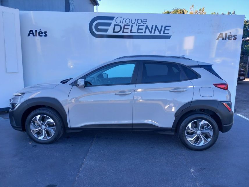 30100 : Hyundai Alès - Auto Hall - HYUNDAI KONA HYBRID Intuitive - KONA - Gris - Automate sequentiel - Essence / Courant électrique