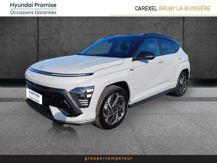 62700 : Hyundai Bruay-La-Buissière - Groupe Lempereur - HYUNDAI Kona - Kona - Cyber Gray métallisé/Toit/rétros Black - Traction - Hybride : Essence/Electrique