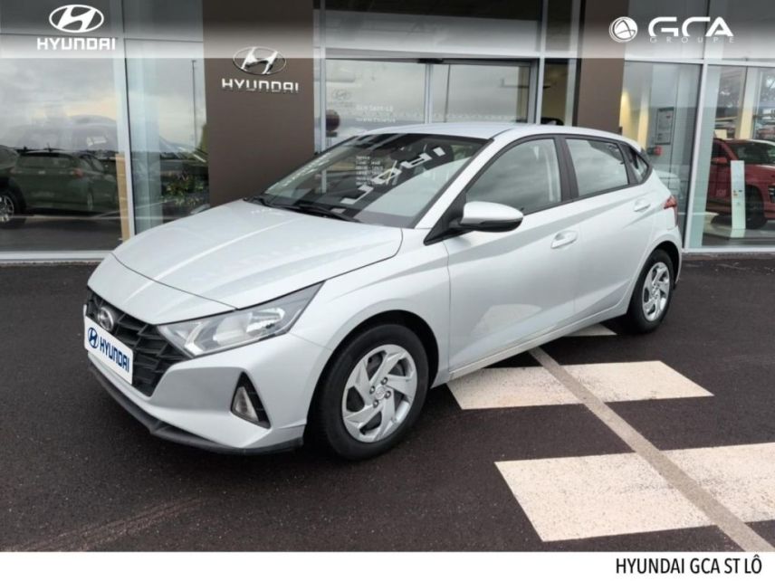 50000 : Hyundai Saint-Lô - GCA - HYUNDAI i20 - i20 - Sleek Silver Métal - Traction - Essence