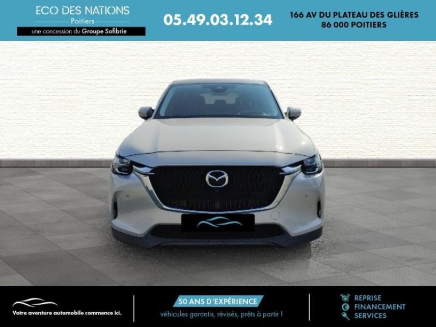 86000 : Hyundai Poitiers - Eco des Nations - MAZDA CX-60 - CX-60 - Blanc - Transmission intégrale - Hybride rechargeable : Essence/Electrique