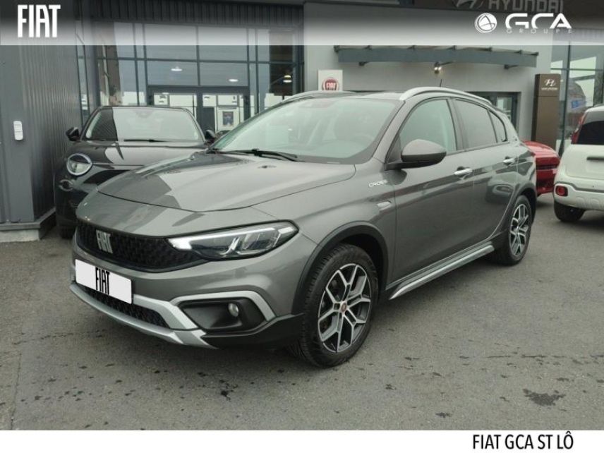 50000 : Hyundai Saint-Lô - GCA - FIAT Tipo Cross - Tipo Cross - Blanc - Traction - Essence/Micro-Hybride
