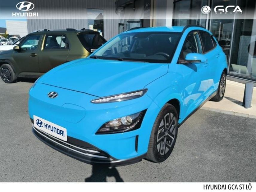 50000 : Hyundai Saint-Lô - GCA - HYUNDAI Kona - Kona - Bleu - Traction - Electrique