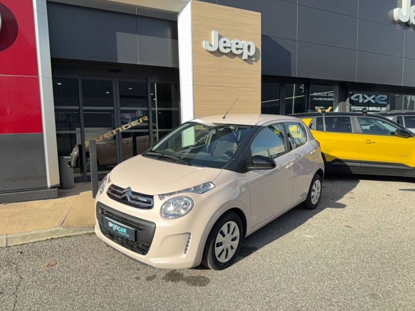 04100 : Hyundai Manosque - Pedinielli - CITROEN C1 Feel - C1 II - Beige - Boîte manuelle - Essence sans plomb