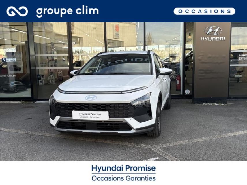40990 : Hyundai Dax - i-AUTO - HYUNDAI Bayon - Bayon - Atlas White Métal - Traction - Essence