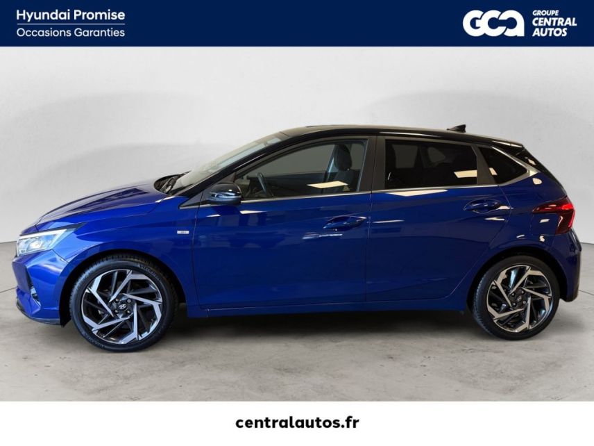 69190 : Hyundai Lyon Sud - Groupe Central Autos - HYUNDAI i20 Creative - i20 III - Bleu - Automate sequentiel - Essence sans plomb