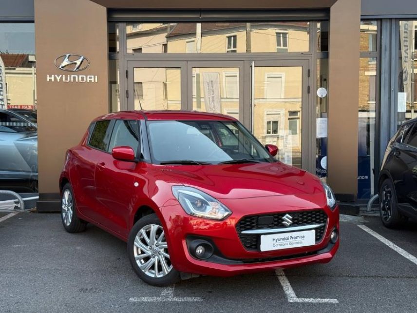 95100 : Hyundai Argenteuil - BNA - SUZUKI Swift - Swift - Burning Red Pearl métallisé - Traction - Essence/Micro-Hybride
