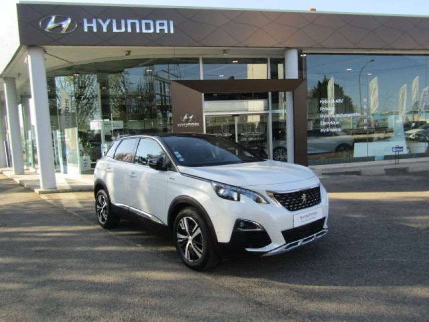 91100 : Hyundai Corbeil-Essonnes - CAP Fournier - PEUGEOT 3008 GT Line - 3008 II - BLANC - Boîte automatique - Essence sans plomb