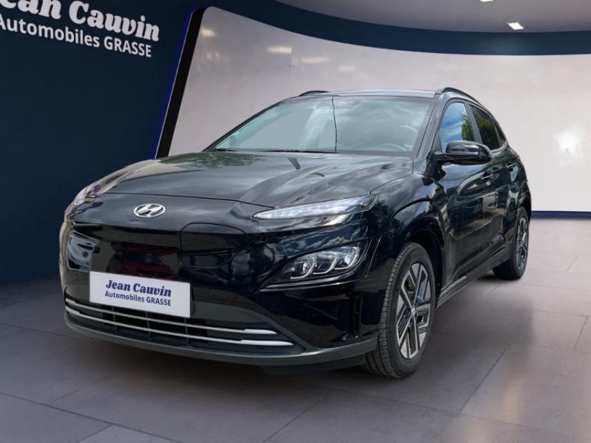 06130 : Hyundai Grasse - Garage Jean Cauvin - HYUNDAI Kona - Kona - Phantom Black - Noir métallisé - Traction - Electrique