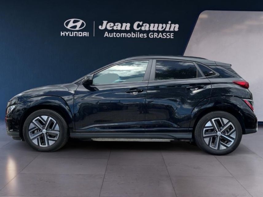 06130 : Hyundai Grasse - Garage Jean Cauvin - HYUNDAI Kona - Kona - Phantom Black - Noir métallisé - Traction - Electrique