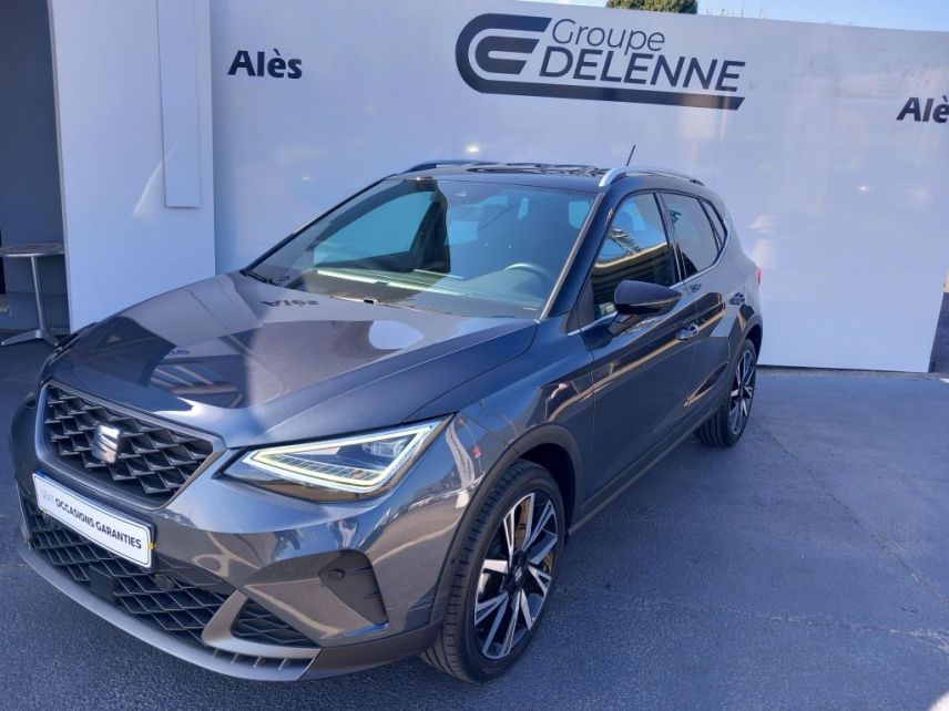 30100 : Hyundai Alès - Auto Hall - SEAT ARONA FR - ARONA - Gris - Automate sequentiel - Essence sans plomb