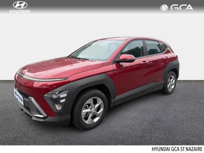 44600 : Hyundai Saint-Nazaire - Pacific Cars - HYUNDAI Kona - Kona - Ultimate Red métallisé - Traction - Hybride : Essence/Electrique