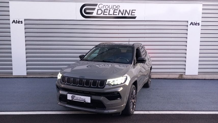 30100 : Hyundai Alès - Auto Hall - JEEP COMPASS S - COMPASS II - Gris - Boîte automatique - Essence / Courant électrique