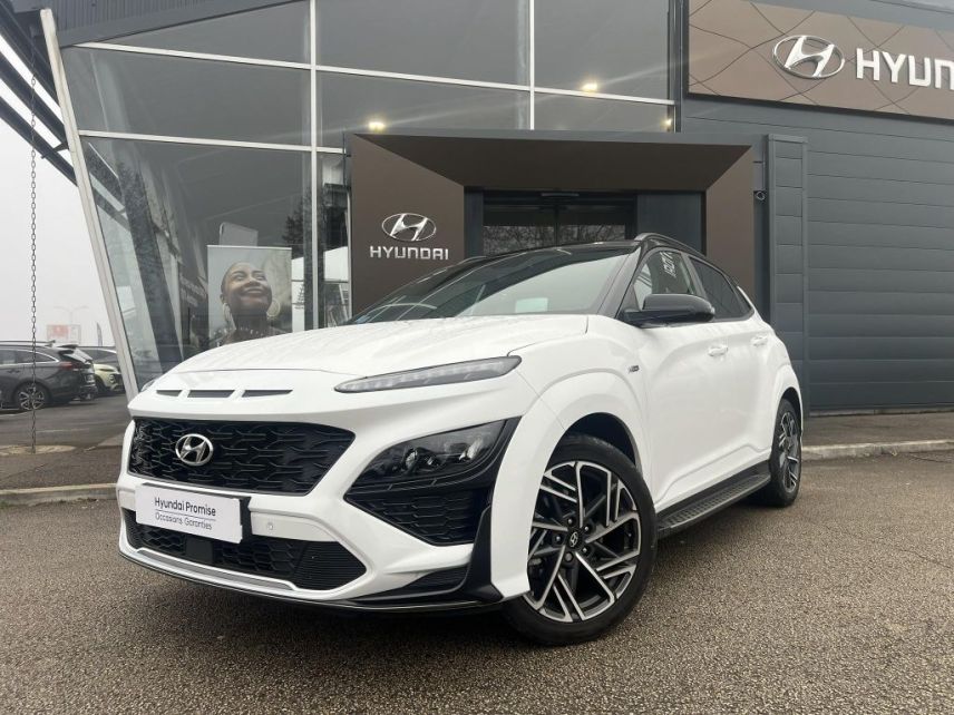 21300 : Hyundai Dijon - Privilège Automobiles - HYUNDAI KONA N Line Executive - KONA (12/2020-05/2023) - BLANC - Boîte manuelle - Essence sans plomb
