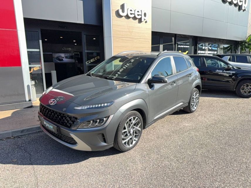 04100 : Hyundai Manosque - Pedinielli - HYUNDAI KONA HYBRID Creative - KONA - Gris - Automate sequentiel - Essence / Courant électrique