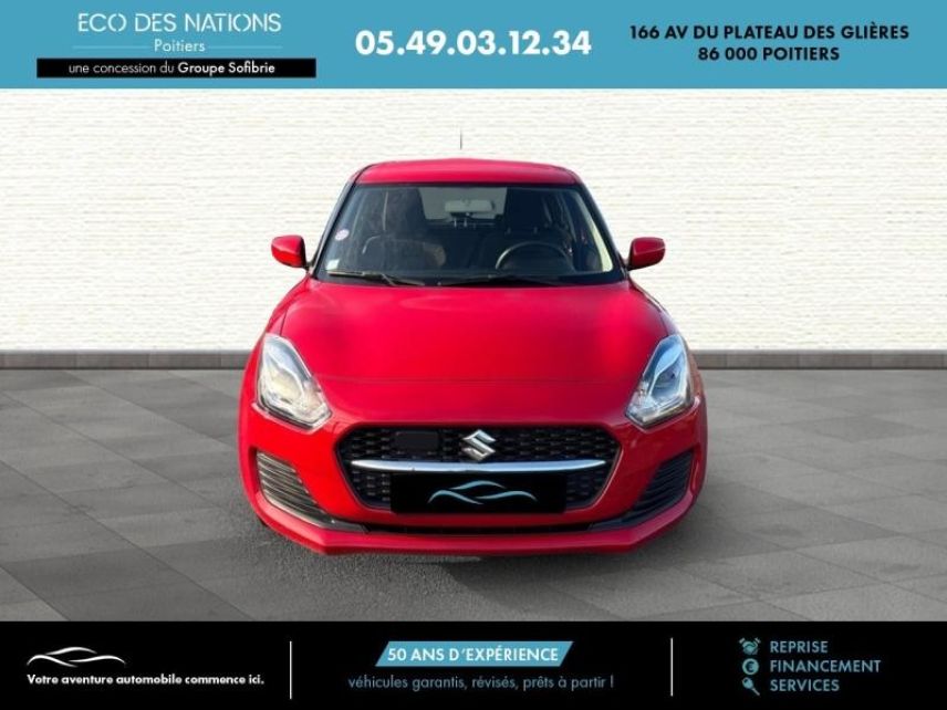 86000 : Hyundai Poitiers - Eco des Nations - SUZUKI Swift - Swift - Rouge - Traction - Essence/Micro-Hybride