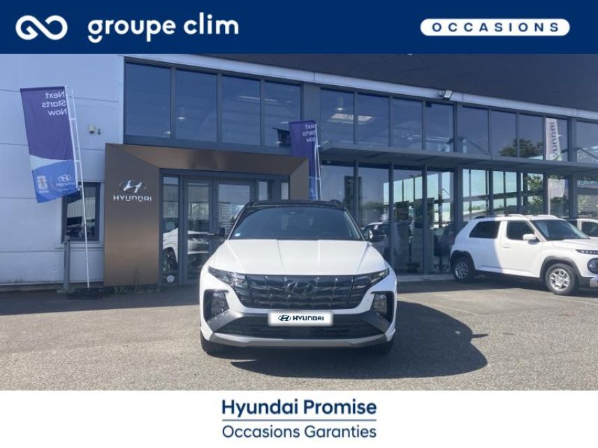 65000 : Hyundai - Groupe Clim - Tarbes - HYUNDAI Tucson - Tucson - Polar White - Traction - Hybride : Essence/Electrique