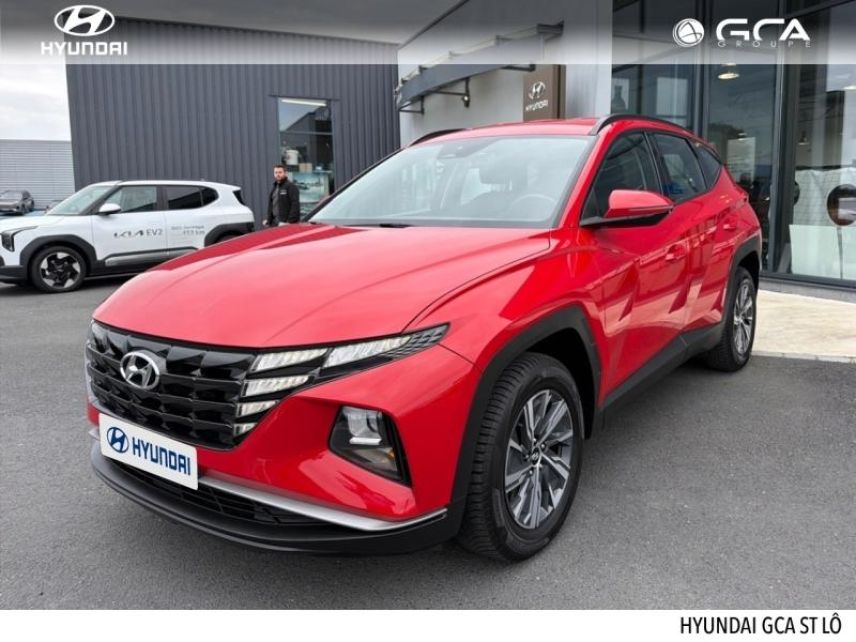 50000 : Hyundai Saint-Lô - GCA - HYUNDAI Tucson - Tucson - Sunset Red Métal - Traction - Hybride : Essence/Electrique