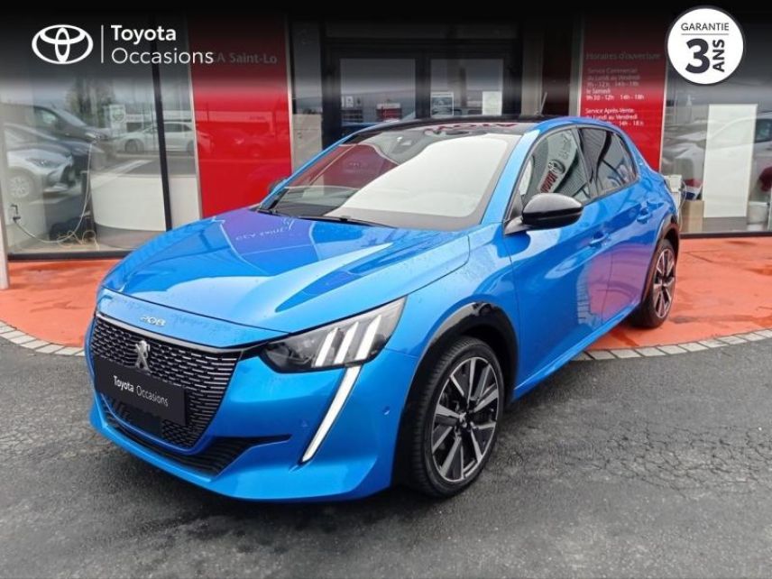 50000 : Hyundai Saint-Lô - GCA - PEUGEOT 208 - 208 - Bleu Vertigo (V) - Traction - Diesel